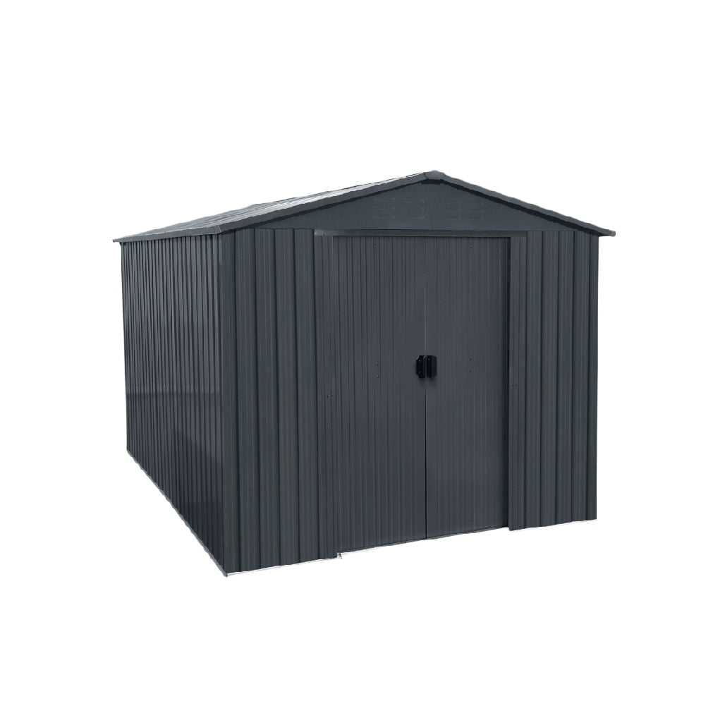 Abri de jardin en métal pour stockage extérieur - 150 x 120 x 120