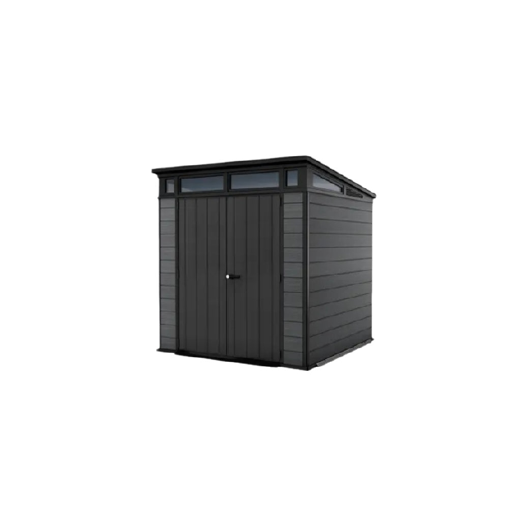 Abri de jardin en métal pour le stockage extérieur - 150 x 120 x 200