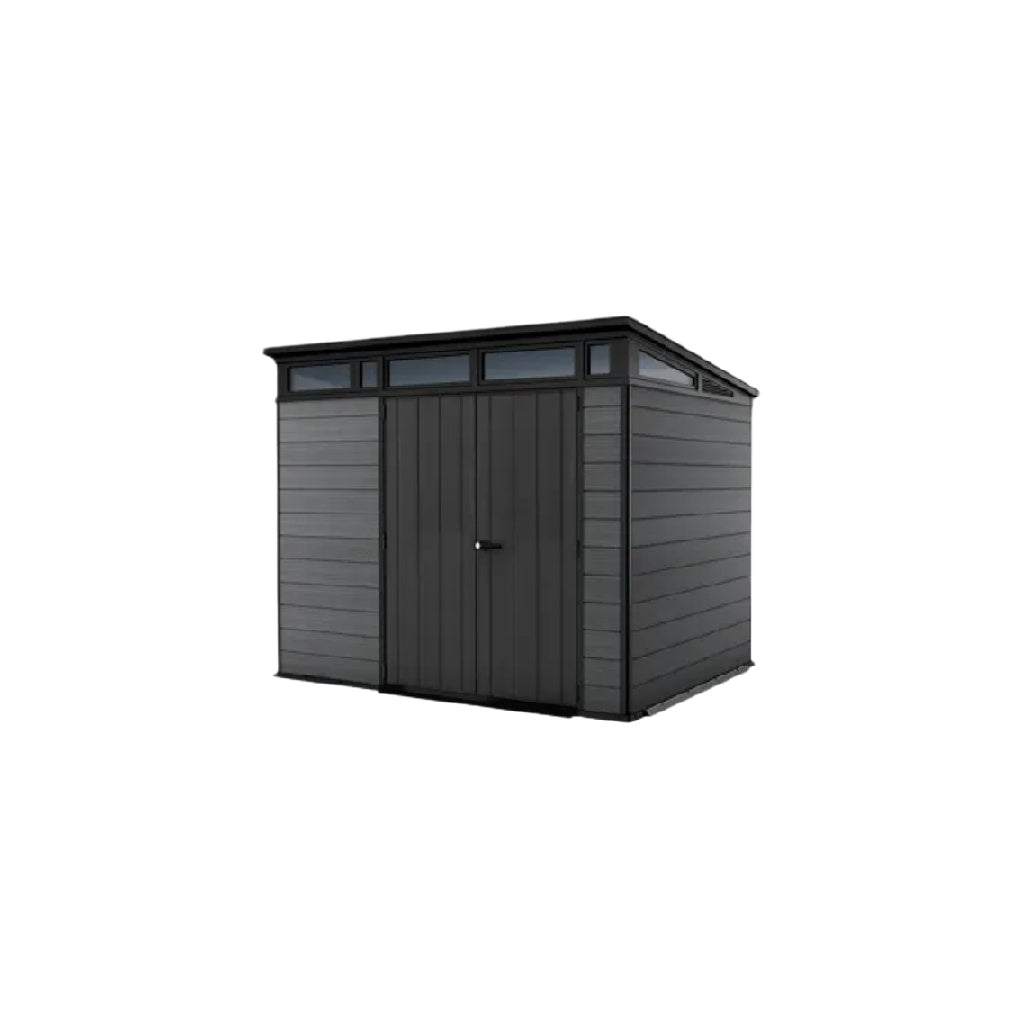 Abri de jardin en résine pour usage extérieur - 150 x 120 x 180