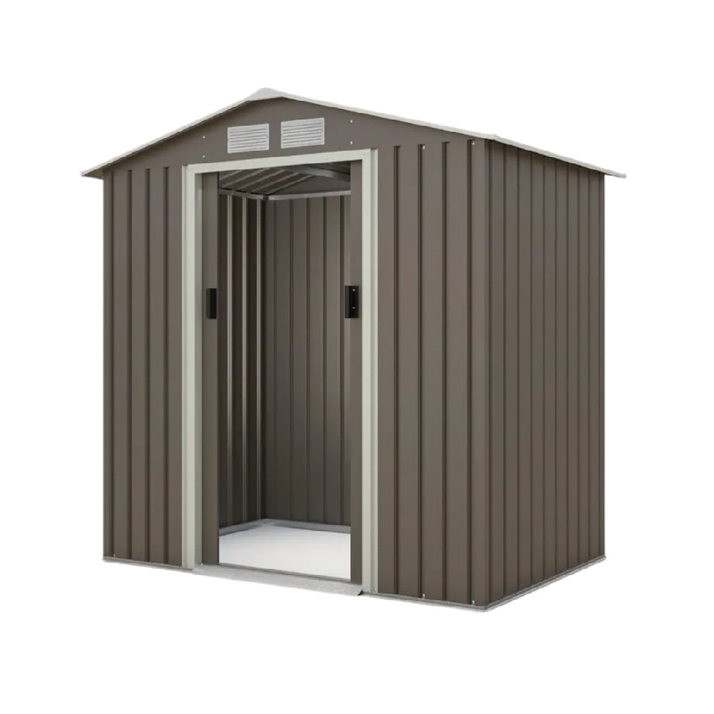 Abri de jardin en métal pour rangement extérieur - 150 x 90 x 180