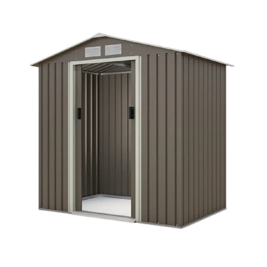 Abri de jardin en métal pour rangement extérieur - 150 x 90 x 180