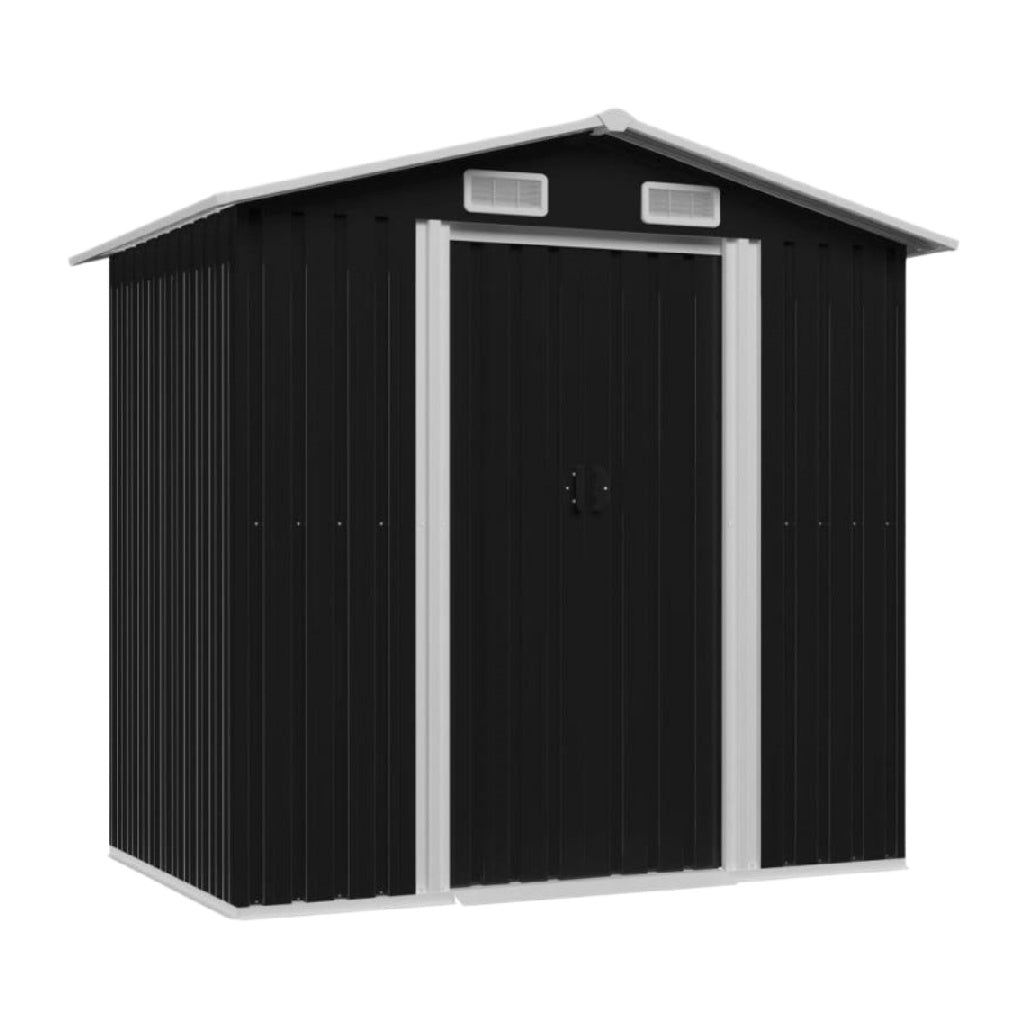 Abri de jardin en métal pour espace extérieur - 200 x 120 x 180