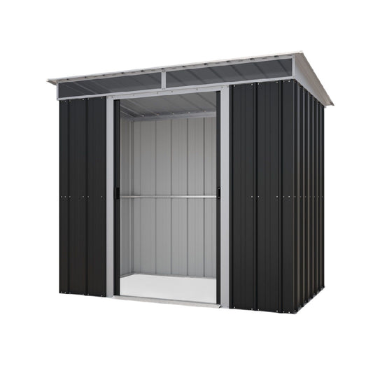 Abri de jardin en métal pour stockage extérieur - aluminium - 120 x 100 x 150