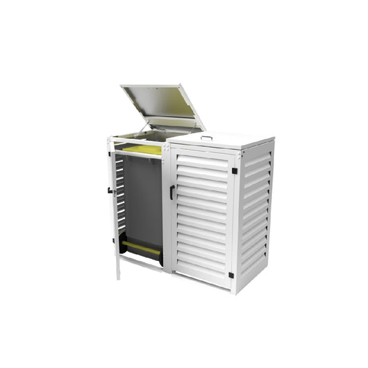 Coffre de rangement extérieur en plastique - Pour stockage d'ustensiles de jardin - 80 x 55 x 90