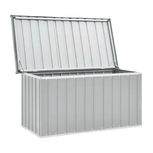 Coffre de rangement extérieur en métal galvanisé - 100 x 50 x 50